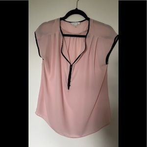 Spence Pink Blouse Size Large